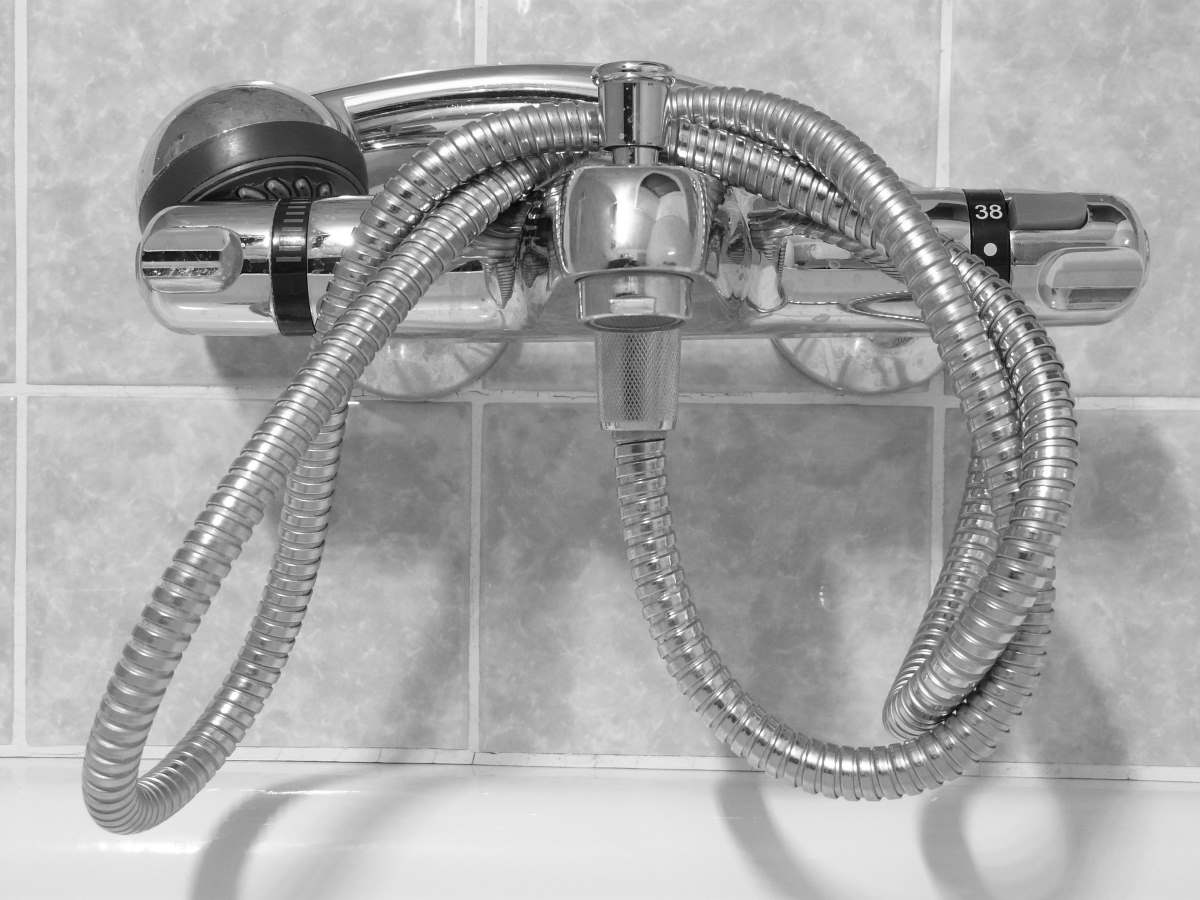 douche verstopt